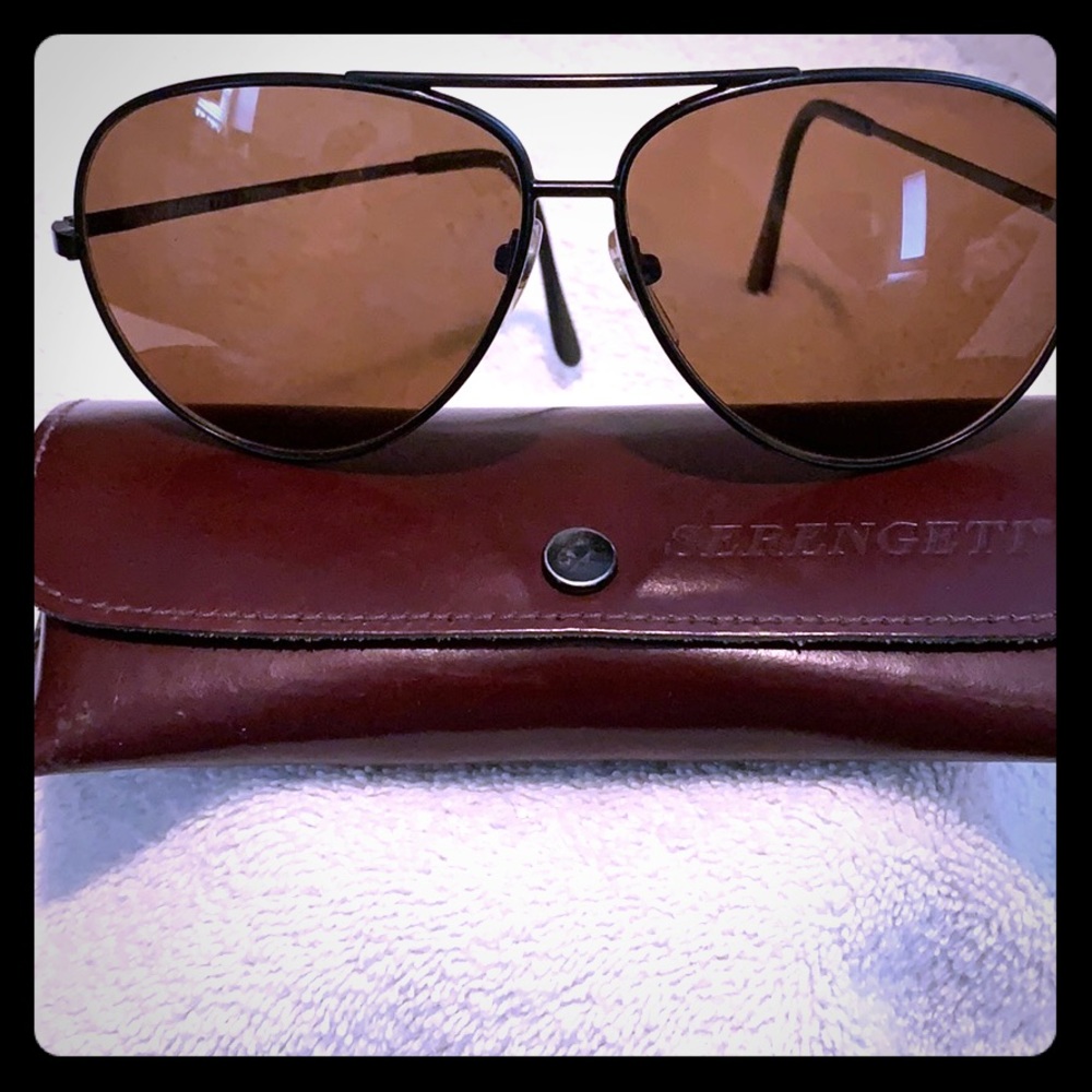 Vintage Serengeti sunglasses